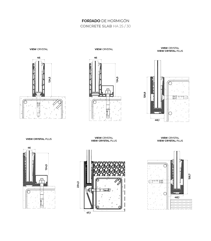 barandilla view crystal 4